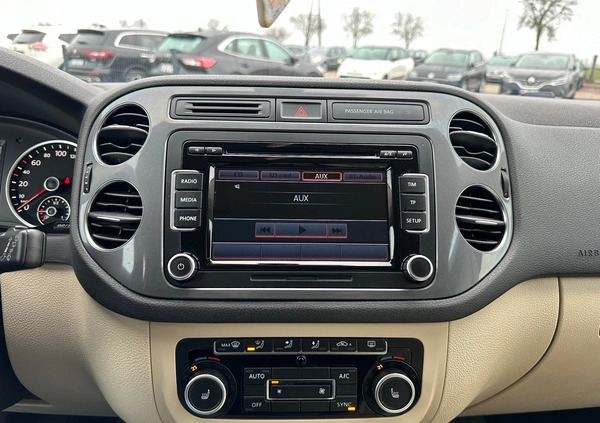 Volkswagen Tiguan cena 52900 przebieg: 184000, rok produkcji 2013 z Zawiercie małe 596